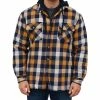 Lincoln Outfitters Men's Hooded Shirt Jacket Midnight - LOHJ-A0541 - Jackets