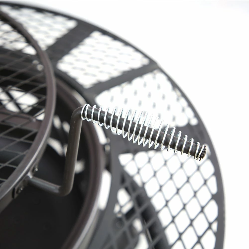 Lincoln Outfitters Steel Fire Pit with BBQ Grate - 90-165-0204 - Fire Pits & Heaters 2 Lincoln Outfitters Steel Fire Pit with BBQ Grate - 90-165-0204 - Fire Pits & Heaters - Image 2