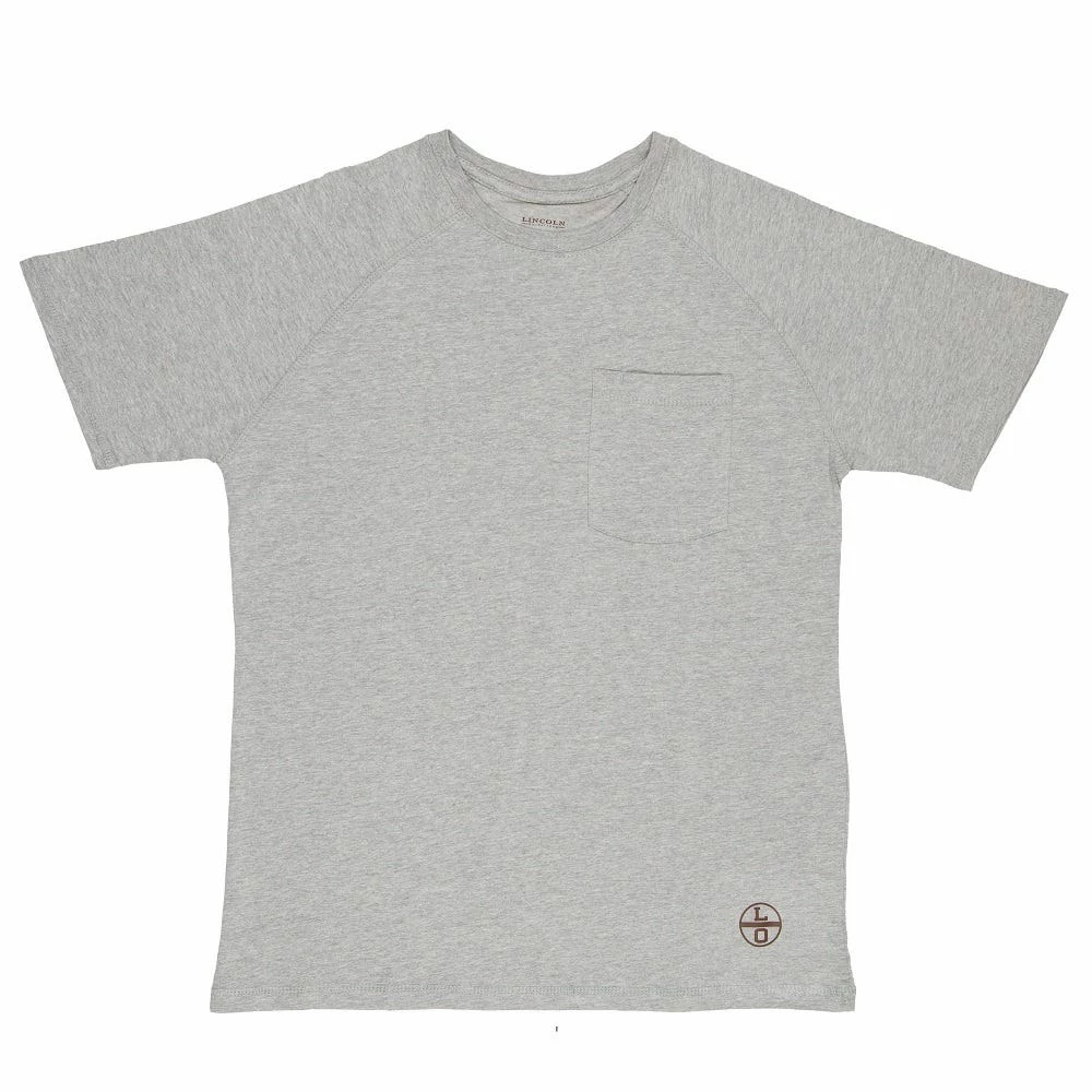 Lincoln Outfitters Men's Short Sleeve Performance Tee - RK2GY - T-Shirts 1 Lincoln Outfitters Men's Short Sleeve Performance Tee - RK2GY - T-Shirts