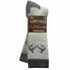 Lincoln Outfitters Men's Merino Wool Blend Boot Sock 2 Pack Assorted - RT/L2/375-ASST - Socks