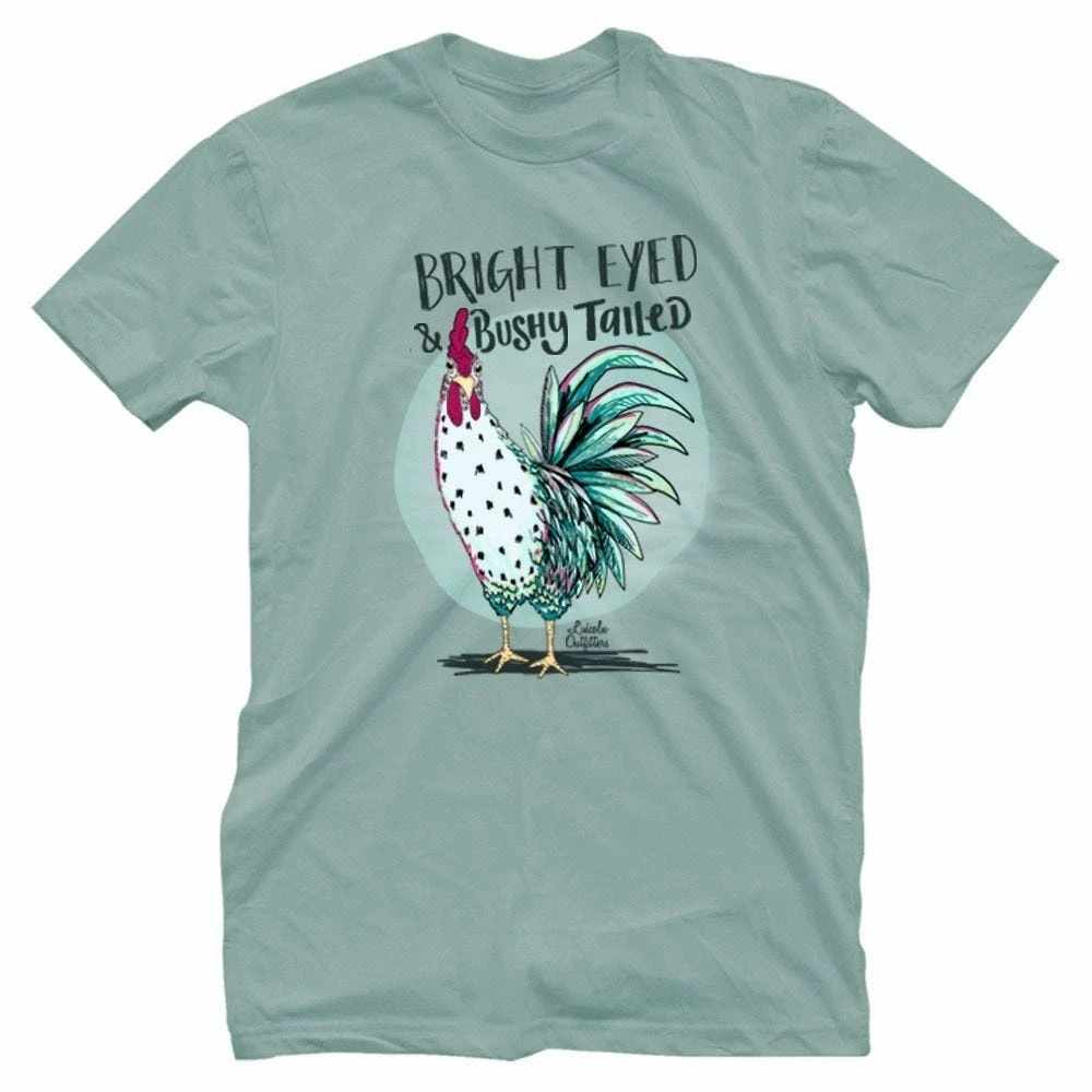 Lincoln Outfitters Ladies Bright Eyed and Bushy Tailed Short Sleeve T-Shirt - LO-L193 - T-Shirts 1 Lincoln Outfitters Ladies Bright Eyed and Bushy Tailed Short Sleeve T-Shirt - LO-L193 - T-Shirts