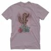 Lincoln Outfitters Ladies Leopard Cactus Short Sleeve T-Shirt - LO-L213 - T-Shirts