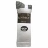 Lincoln Outfitters Men's Ultra-Dri Steel Toe Work Sock 2 Pack White - L2/837-W - Socks