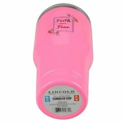Lincoln Outfitters "Faith Over Fear" 30 oz. Religious Tumbler, Pink - 89-635-0204 - Tumblers -Cheap Lincoln Outfitters Store 3e077cb52414a55d4025991f91033a781b438ed8 32631058 4