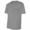 Lincoln Outfitters Men's Heavyweight Relaxed Fit Short Sleeve Pocket Tee Athletic Heather - LOPK-01R-ATHTR - Pocket T-Shirt