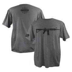 Lincoln Outfitters Men's AR Strong Short Sleeve T-Shirt - SG-78-GRHTR - T-Shirts