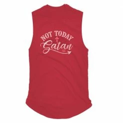 Lincoln Outfitters Ladies Not Today Satan Sleeveless T-Shirt - LO-LTS09 - Women's Shirts & Tees