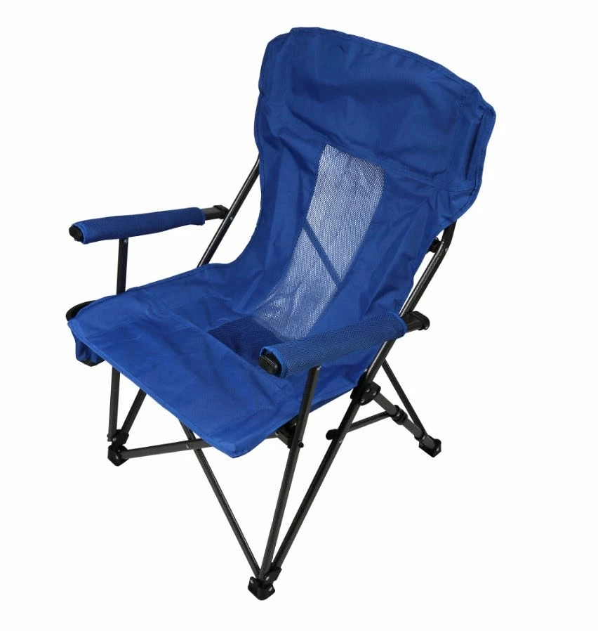 Lincoln Outfitters Hard Arm Folding Chair Blue 87-840-0204 - Camp Furniture 2 Lincoln Outfitters Hard Arm Folding Chair Blue 87-840-0204 - Camp Furniture - Image 2