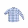 Lincoln Outfitters Men's Long Sleeve Plaid Shirt Blue/Red - G4359-BLURED - Long Sleeve Shirts