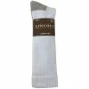 Lincoln Outfitters Men's Ultra-Dri Boot Sock 2 Pack White - L2/72299-W - Socks