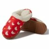 Lincoln Outfitters Women's Printed Scuff with Cuff, Red - 60984 - Women's Slippers