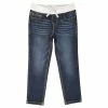Lincoln Outfitters Youth Girl's Straight Fit Pull-On Jean with Knit Waistband - LOG7271XDW - Jeans