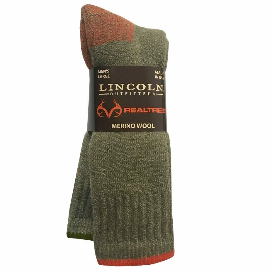 Lincoln Outfitters Merino Wool Blend Boot Sock 2 Pack Brown Large - RT/L2/72339-ASST-L - Socks 1 Lincoln Outfitters Merino Wool Blend Boot Sock 2 Pack Brown Large - RT/L2/72339-ASST-L - Socks