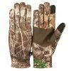 Lincoln Outfitters Men’s Light Weight Knit Jersey Shooters Glove Real Tree Edge 1412-EDG - Hunting Apparel