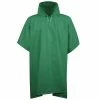 Lincoln Outfitters Men's 0.10mm PEVA Rain Poncho Green - 83304-GR - Raingear
