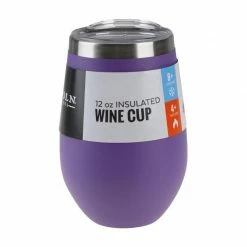 Lincoln Outfitters 12 Oz. Wine Cup Purple 87-965-0204 - Water Bottles & Hydration